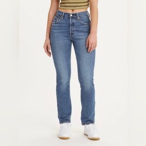 Levi's Women’s High-Rise 501 Straight Leg Jeans, Waist 27 Inseam 30